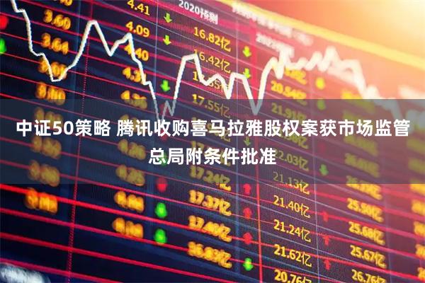 中证50策略 腾讯收购喜马拉雅股权案获市场监管总局附条件批准